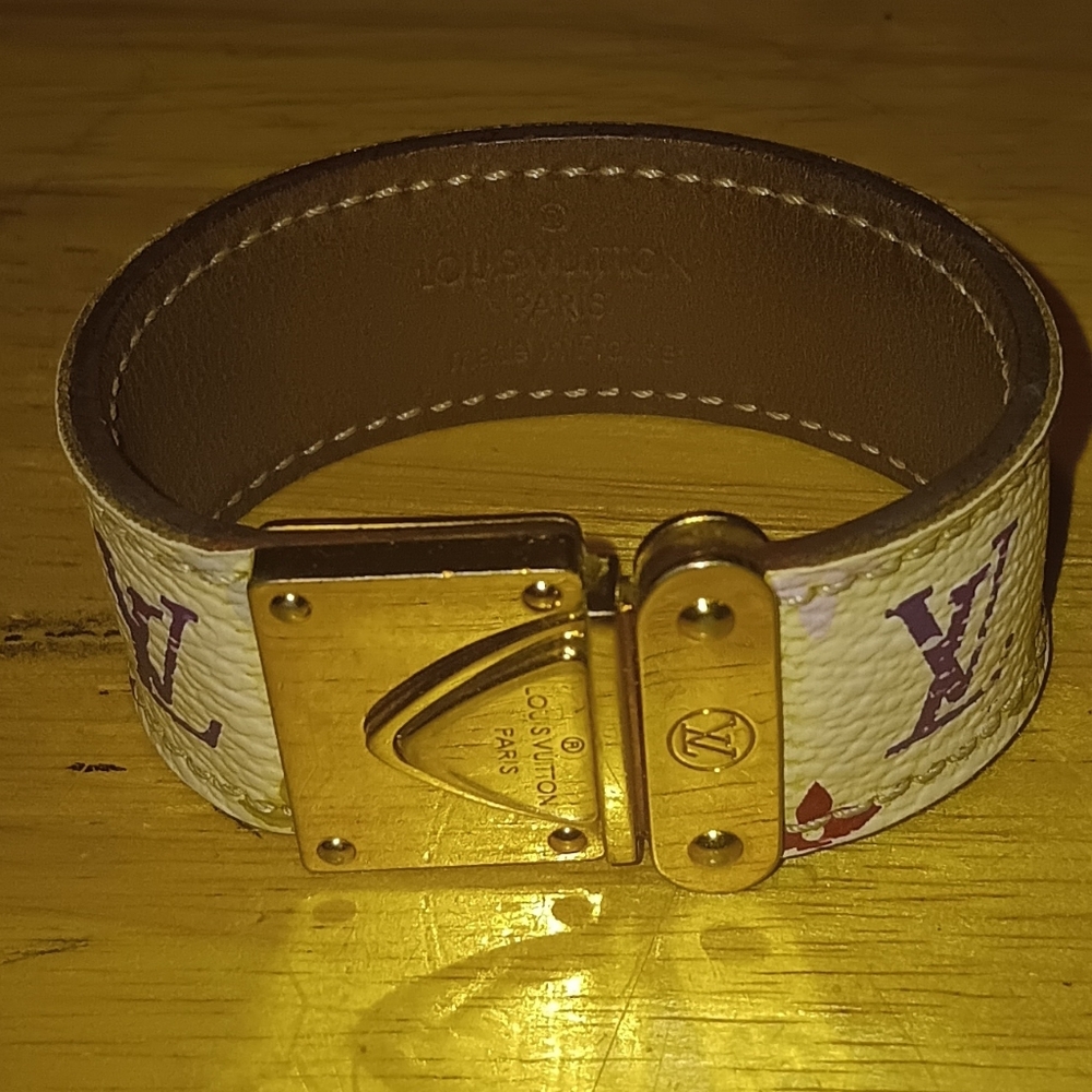 Louis Vuitton Murakami Multi Color White Koala Bracelet Size Small - Picture 1 of 4